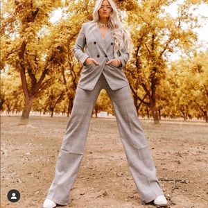 Loft Plaid Hight Waisted Pants